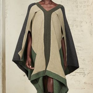 NWT ZARA LIMITED EDITION PTCHWK PONCHO 07